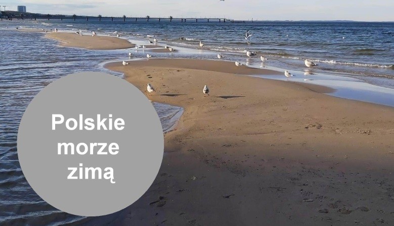 Polskie morze zimą